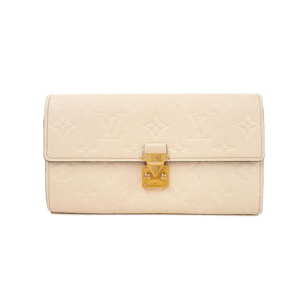 Louis Vuitton Monogram Empreinte Portefeuille Sarah Metis Bi fold Long Wallet